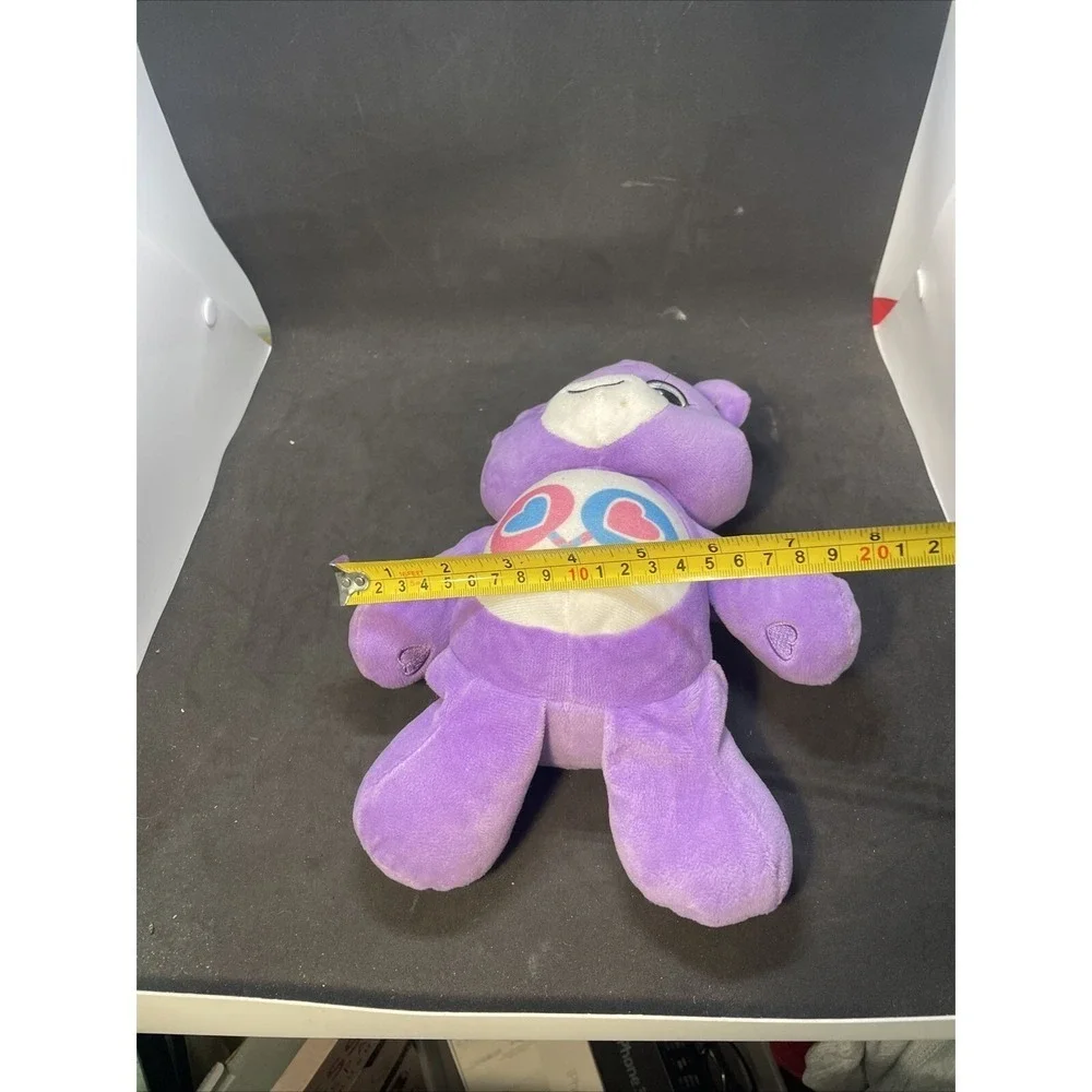 Care Bear - SHARE BEAR - Winking Purple Plush 10
